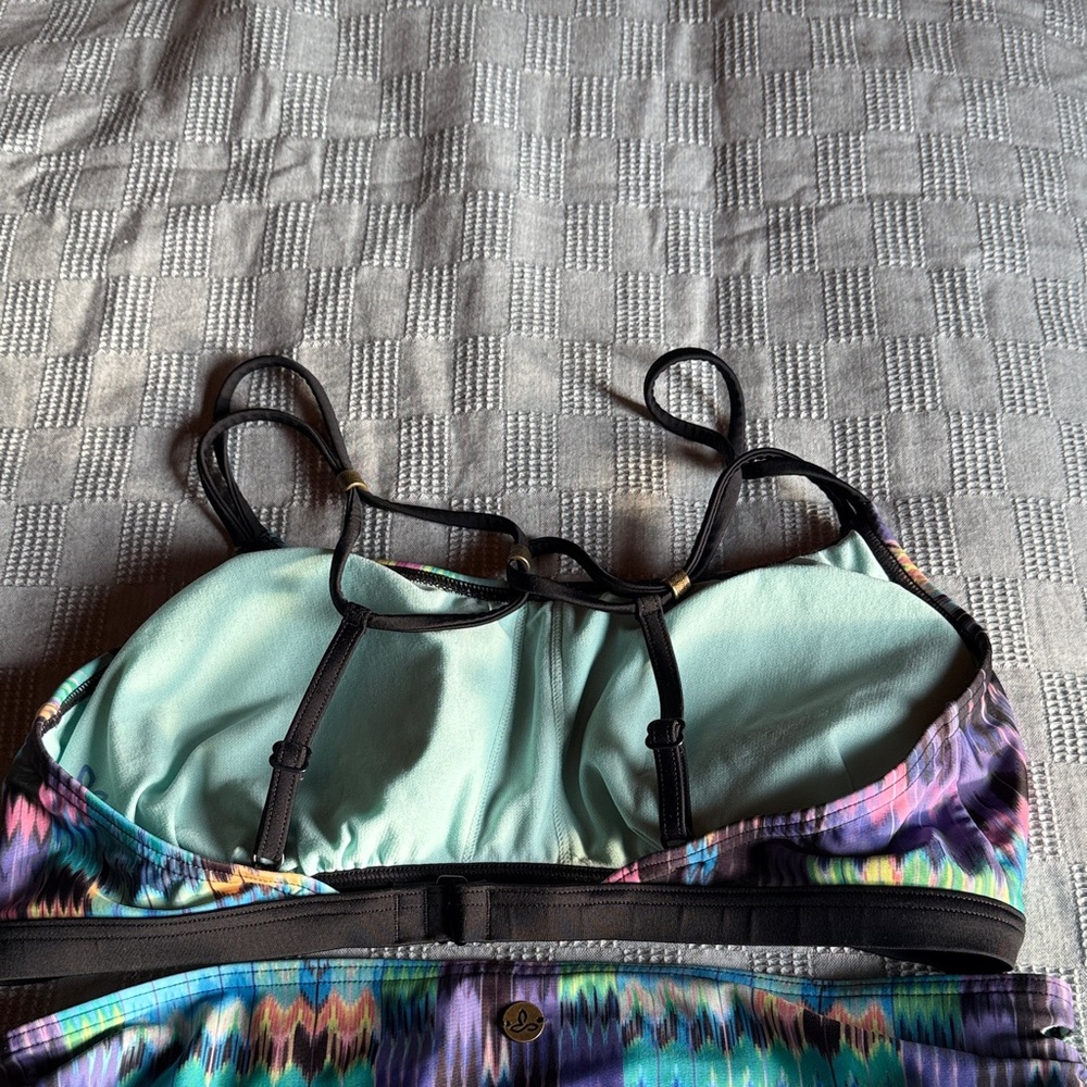 Prana Vibrant Multicolor Bikini Set - Picture 6 of 7